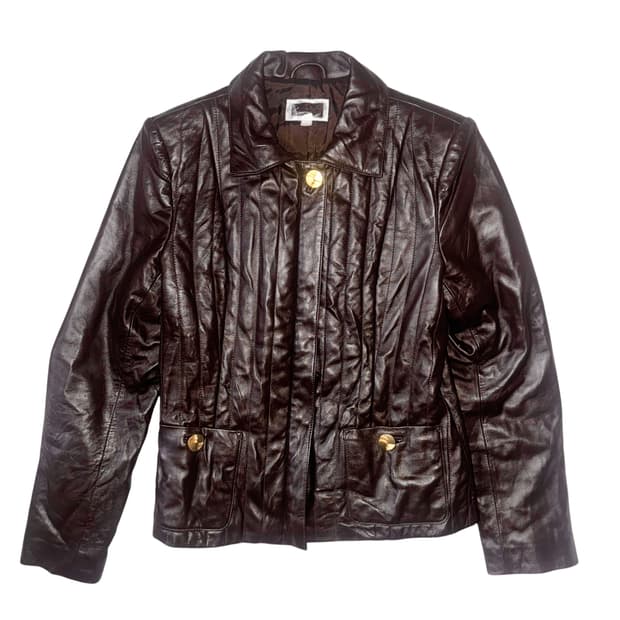 Dark Brown Leather Jacket