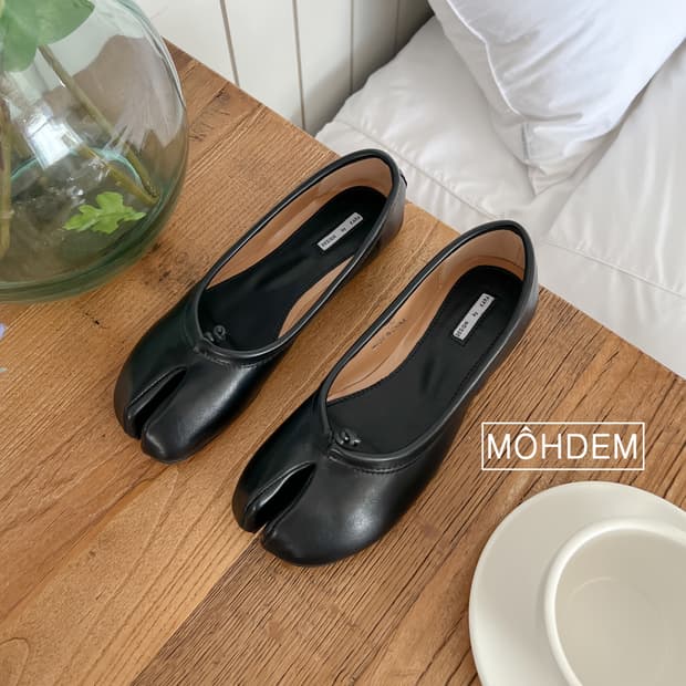 [premium] 타비 족발 플렛슈즈 로퍼