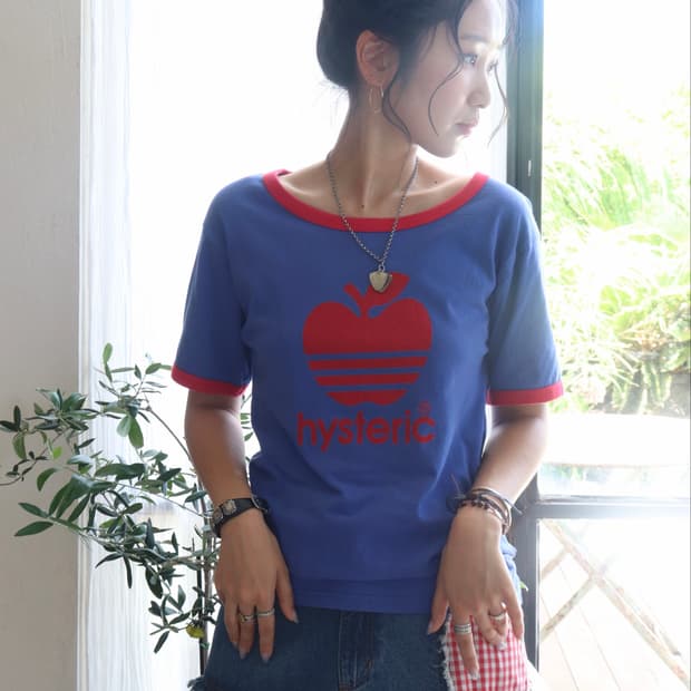 [Hysteric Glamour] Blue Apple T-Shirt