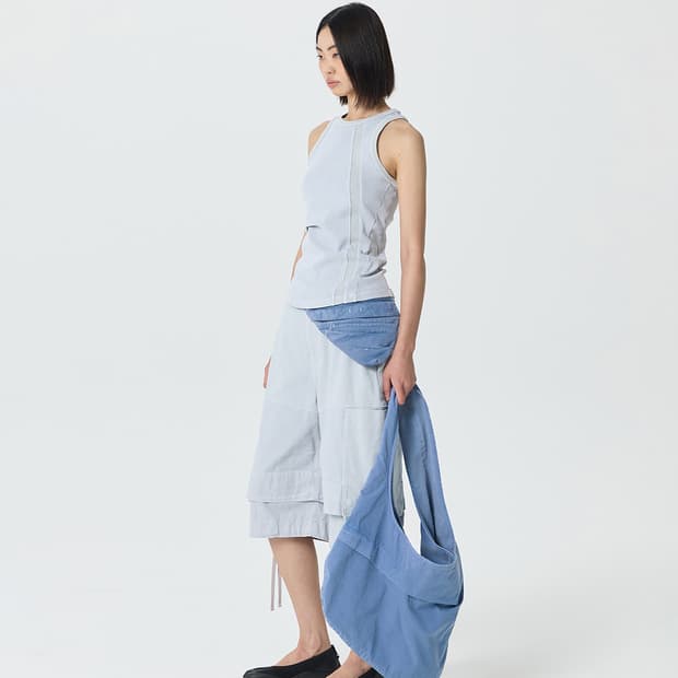 SYMM Double Layer Shorts (Light Grey)