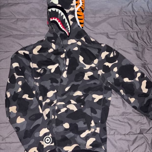 베이프 샤크 후드 구형 대장급 시티카모 L