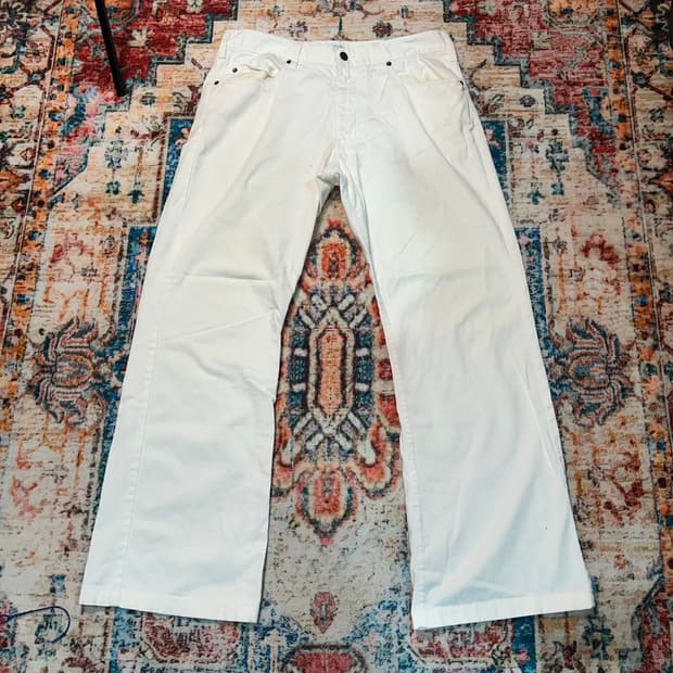 [34] 아르마니 꼴레지오니 컴포트 핏 코튼팬츠 이탈리아 생산