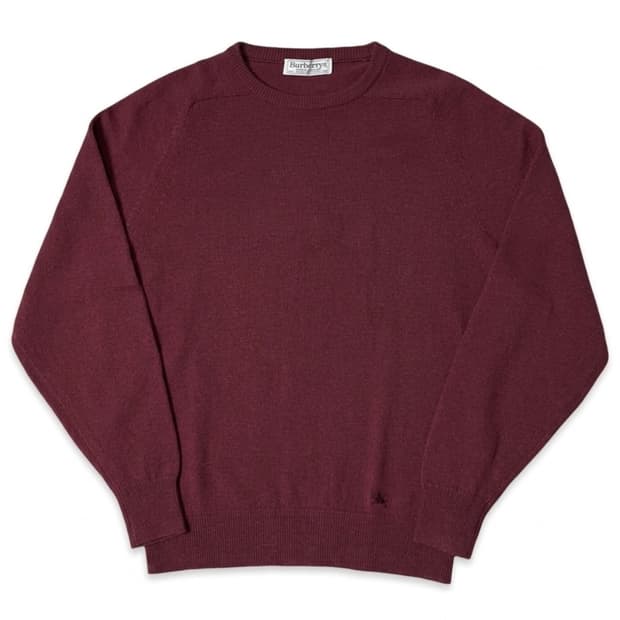 버버리 램스울 니트