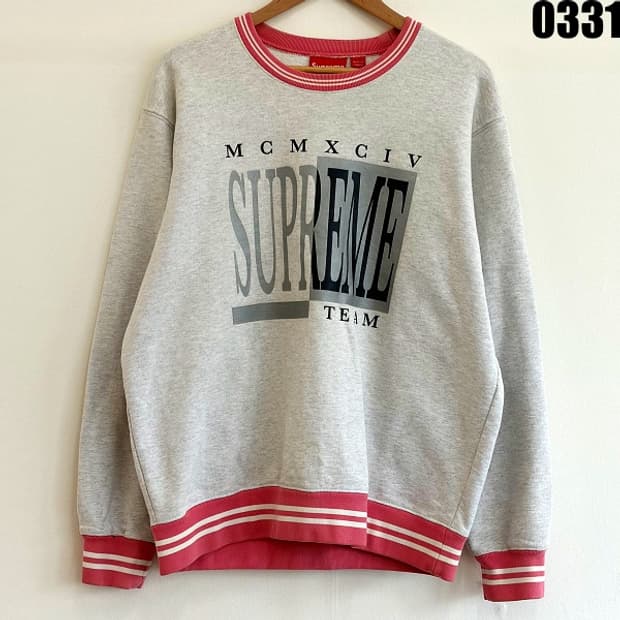 슈프림(Supreme) 클래식 그래픽 스웻셔츠 L 0331