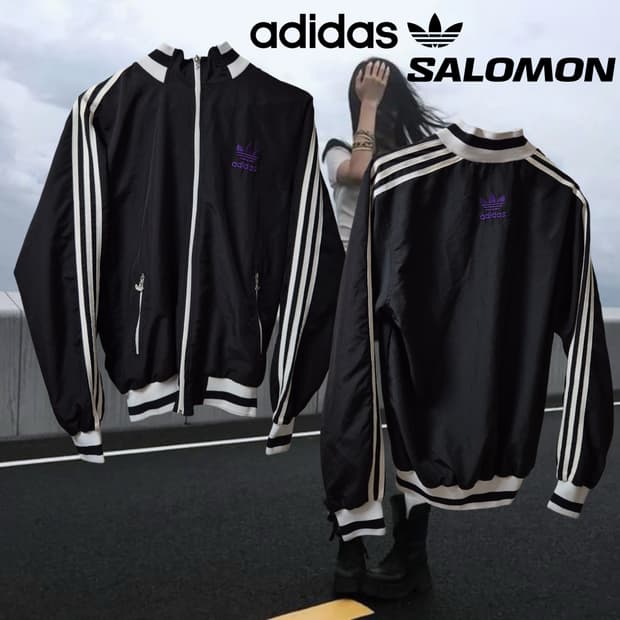 Adidas X Salomon 90s track jersey zip-up