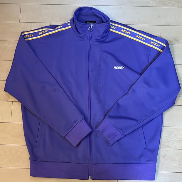 널디 NERDY 퍼플 트랙탑 져지
