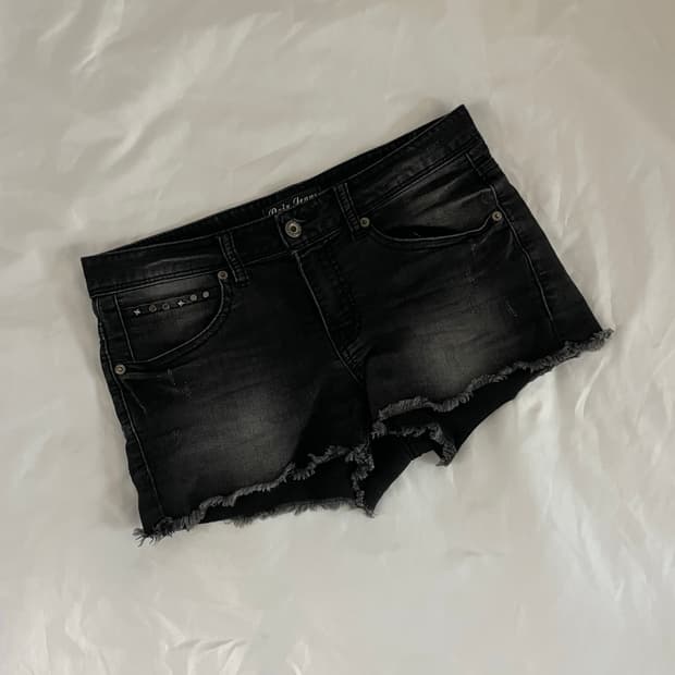 빈티지 y2k 펑크 갸루 숏팬츠 핫팬츠 쇼츠