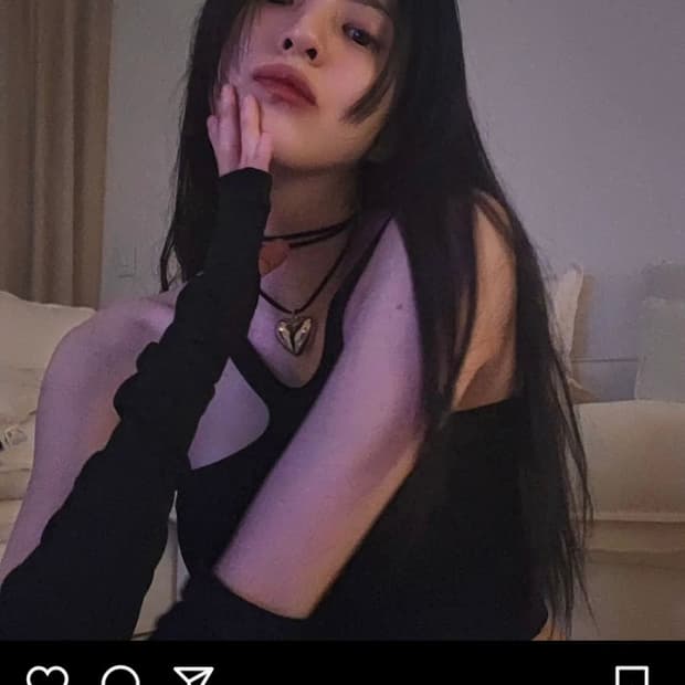 (단종템)Jumbo Heart String Necklace(한소희템)