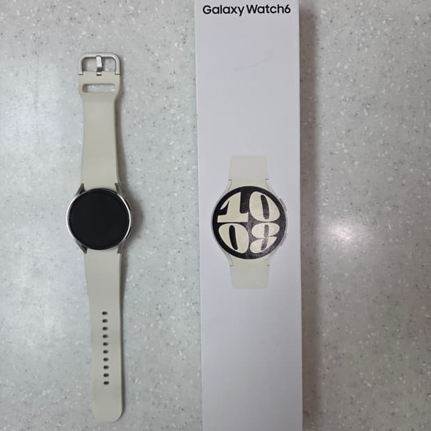 갤럭시 워치6 40mm 골드 풀박스