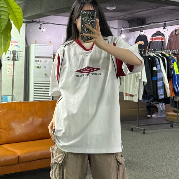 엄브로 빈티지 풋볼 반팔 져지 B4710