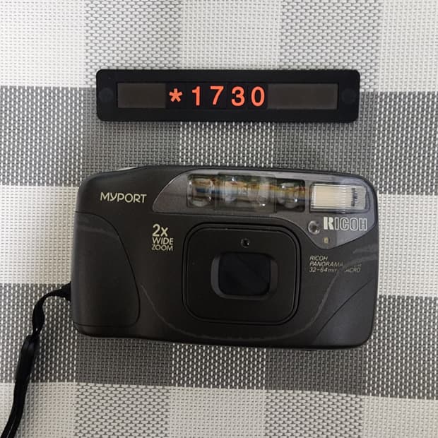 리코 마이포트 줌 320P S 필름카메라
