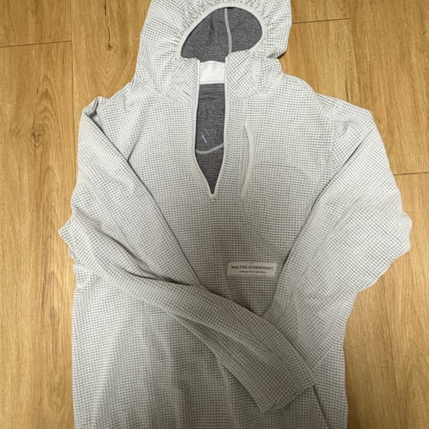 웰터 익스페리먼트 SQUARE FLEECE HOOD PULL OVER 2