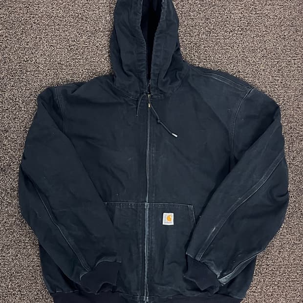 칼하트 j131 액티브 자켓 블랙 (XL)
