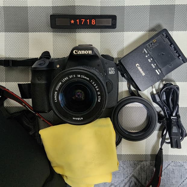 캐논 EOS 60D 디지털카메라 가방 세트