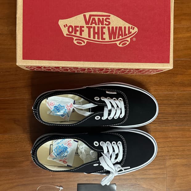 반스 어센틱 새상품