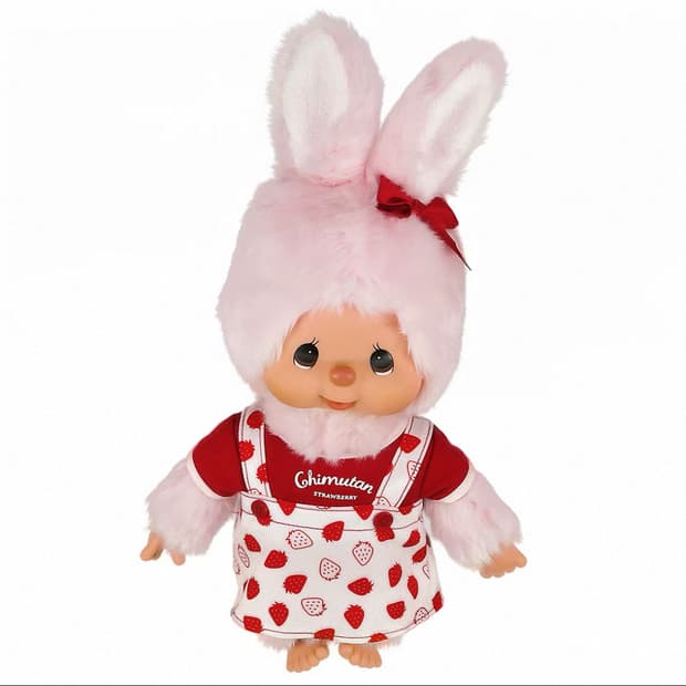 몬치치 딸기 치무탄 인형