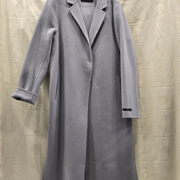 시슬리 핸드메이드 모직 롱코트 95 (66)