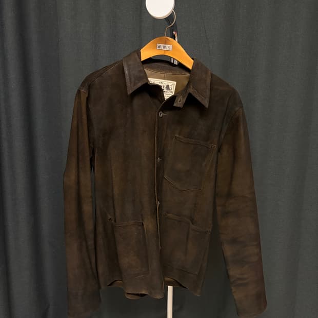 RRL 오일레더 초어자켓