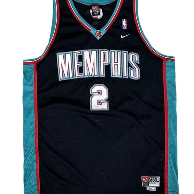 [XXL] NIKE 02s 빈티지 NBA 멤피스그리즐리스 스윙맨저지