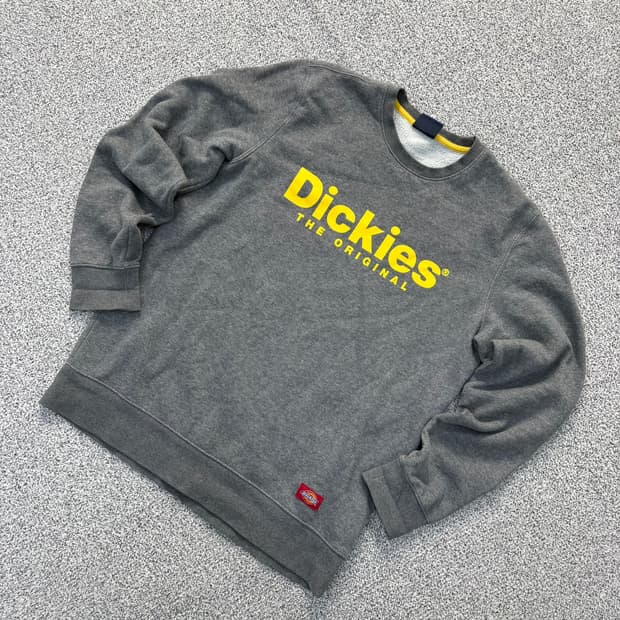 L 디키즈 공용 기모 맨투맨 긴팔티 0331J