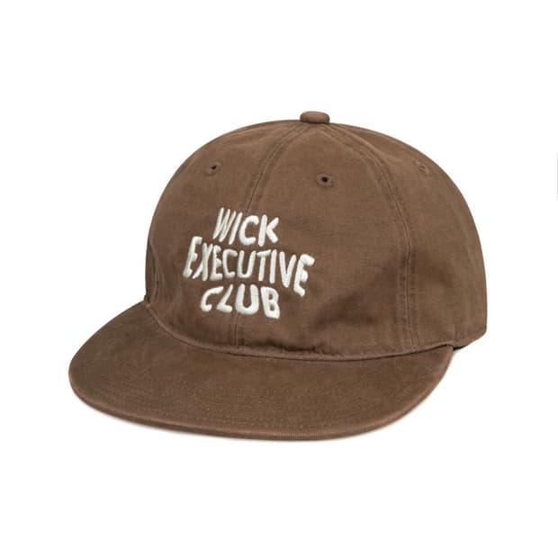 WICK EXECUTIVE CLUB 브라운 플랫캡