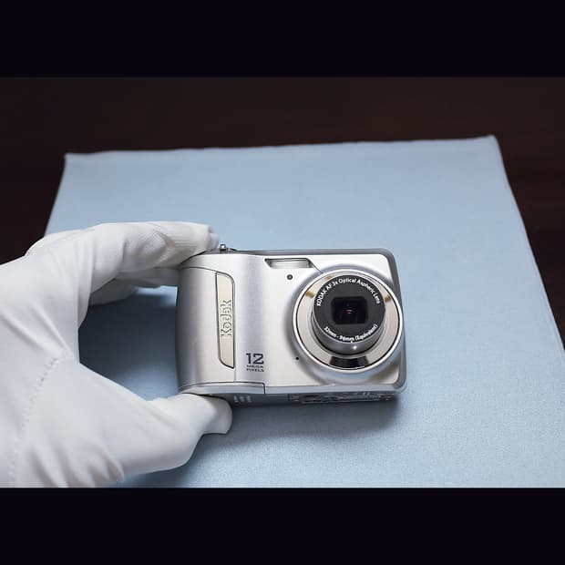 레어<민트급><키키디카>코닥 C143 실버 빈티지 디카