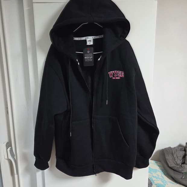 WYSE 후드 집업 블랙 Free 새상품