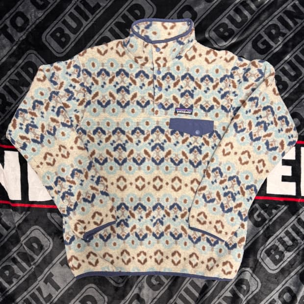 파타고니아 신칠라 스냅 티 풀 오버 툰드라 클루스터 빅 스카이 블루