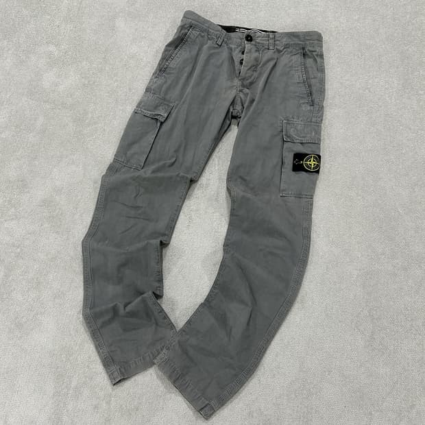 스톤아일랜드 카고 바지 그레이 L