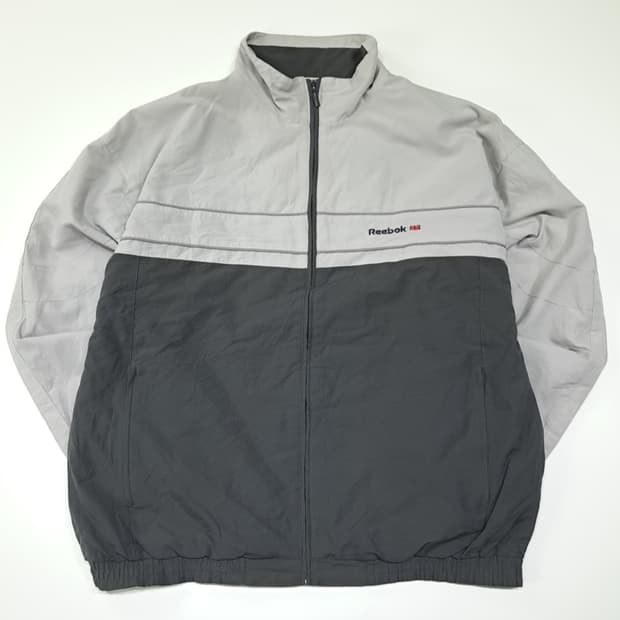 리복 90s 유니언잭 올드스쿨 바람막이