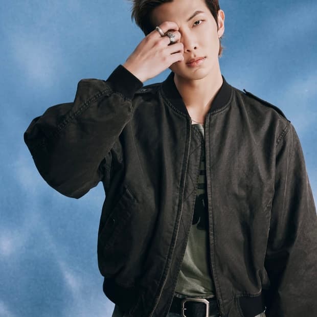 쿠어 스톤 워시드 L2B 봄버 다크브라운