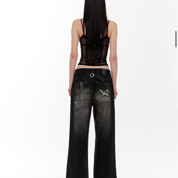 2000아카이브스 SNYDER WIDE DENIM (DARK BLUE) 