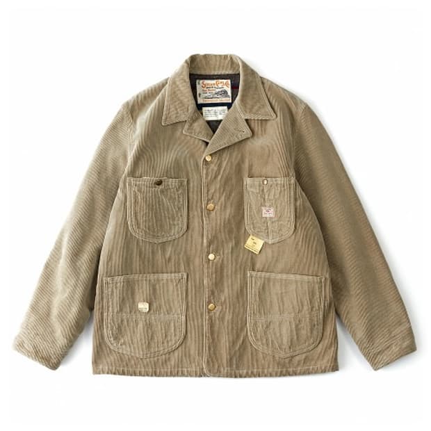 SUGARCANE 슈가케인 코듀로이 워크 자켓 40