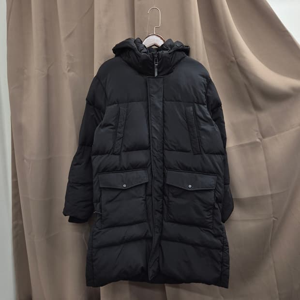 컬럼비아 옴니히트 구스다운 롱패딩 100