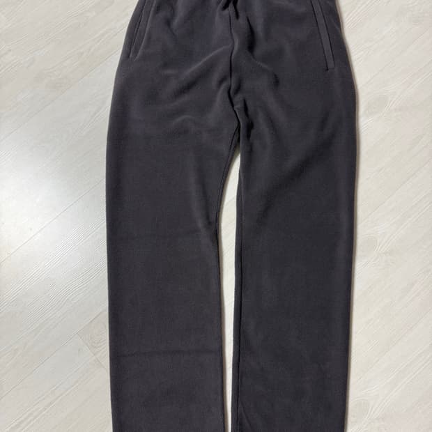 이지 차콜 플리스팬츠 s