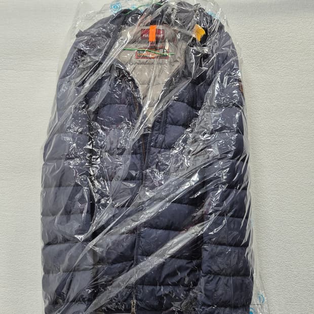 파라점퍼스 네이비 후드 패딩 자켓 / 105(정품)