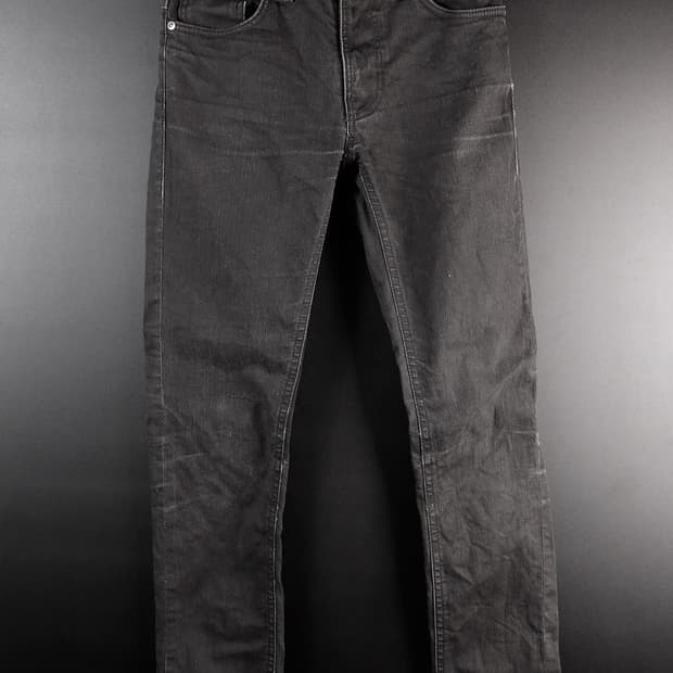 누디진 슬림 블랙 