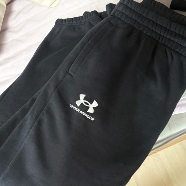 언더아머 여성 기모 조거팬츠