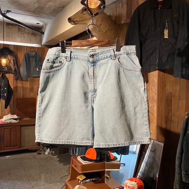  00s 빈티지 리바이스 951 데님 쇼츠 하프 팬츠