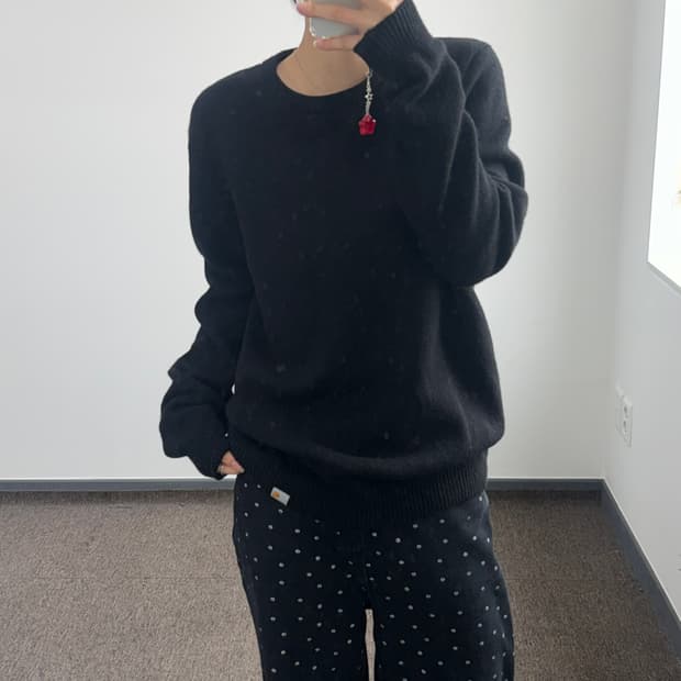 Carhartt 칼하트 블랙 니트