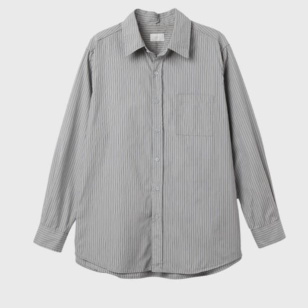 (3) 홈리 homly 플레인 스트라이프 셔츠
