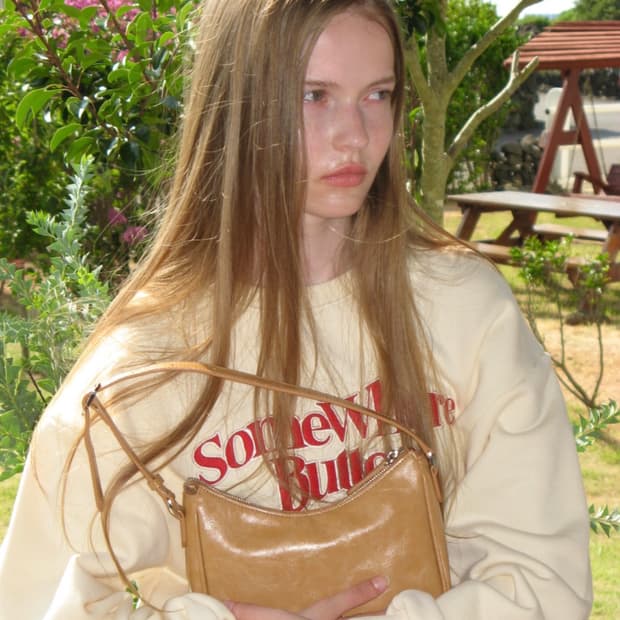 썸웨어버터 맨투맨 크림 아이보리 버터 sweatshirt cream