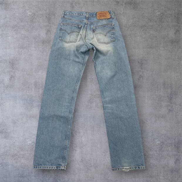 리바이스 Levi’s 501 라이트블 워싱 데님팬츠 W30 L32