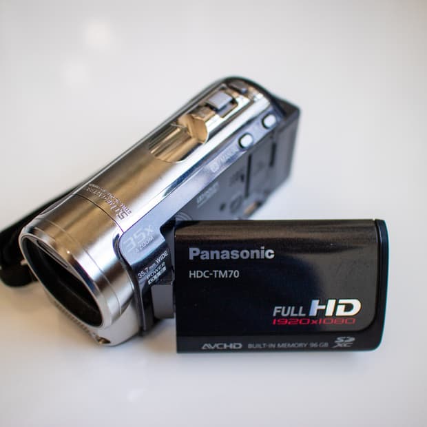 Panasonic HDC-TM70-K / 빈티지 디지털 카메라