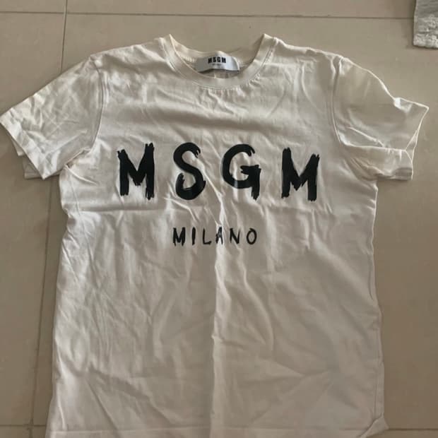 MSGM 반팔티 