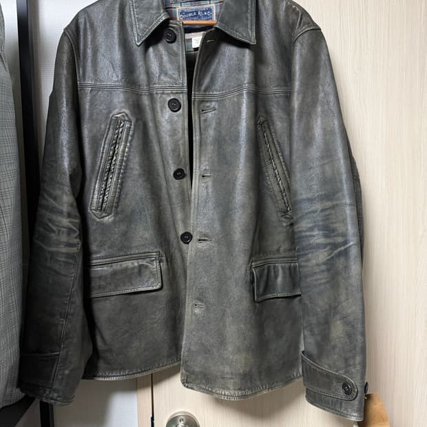 [L]새제품 rrl 더블알엘 인디고 카코트