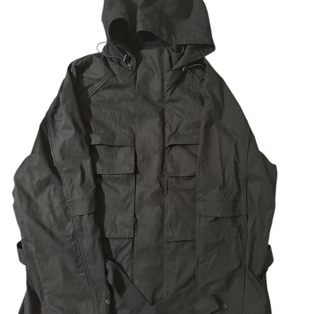 준지 21ss 149 쉘파카 블랙 48