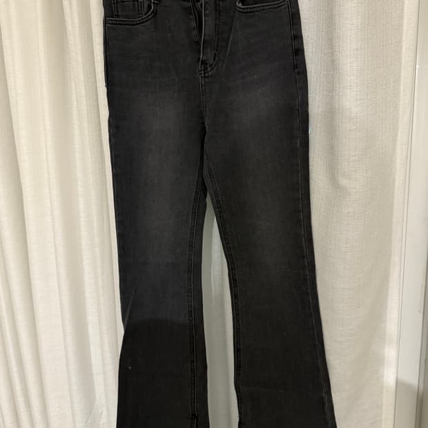 흑청 부츠컷 데님팬츠