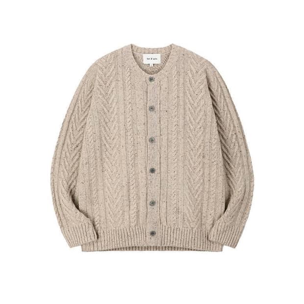 아트이프액츠 피셔맨 케이블 가디건 L