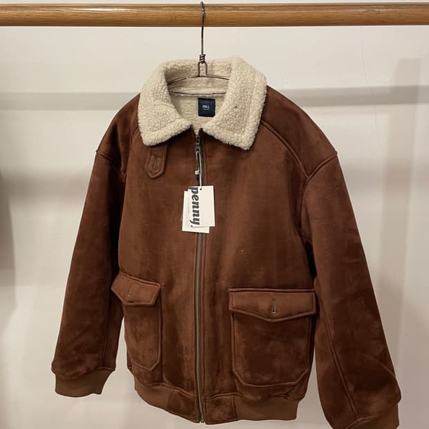 mono mart brown suede jacket